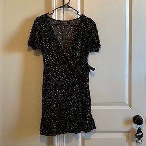 black dress